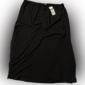 Kim Rogers Asymmetrical Black Skirt
